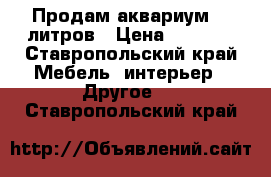 Продам аквариум 250литров › Цена ­ 5 500 - Ставропольский край Мебель, интерьер » Другое   . Ставропольский край